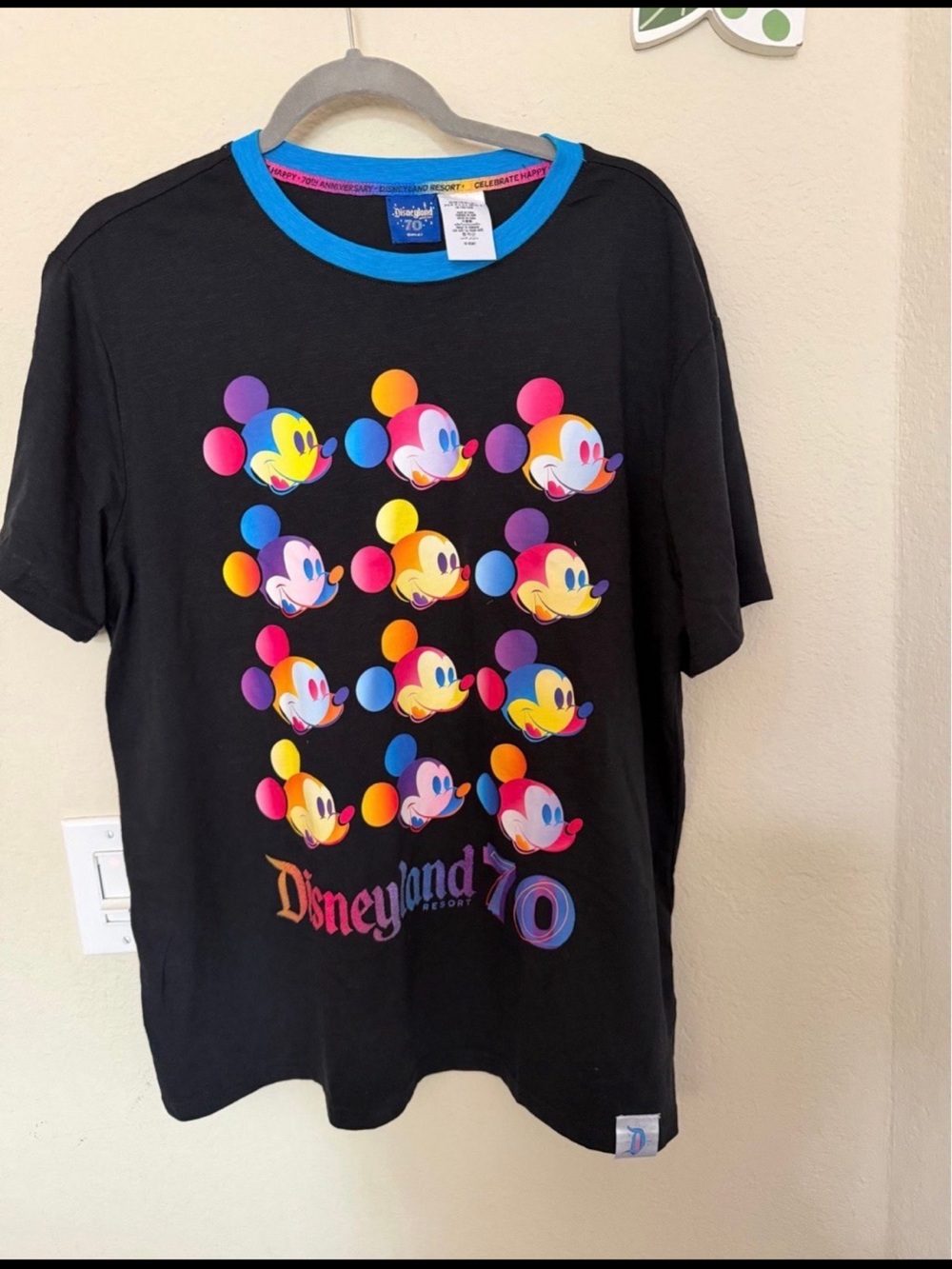 Disneyland 70th Tshirt Large